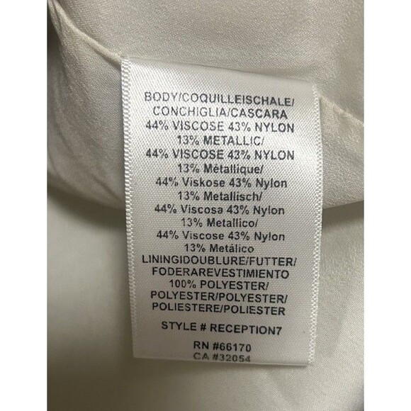 BHLDN Anthropologie Goldie Long Sleeve Sequence Short Mini Wedding Party Dress 4 - Picture 13 of 16